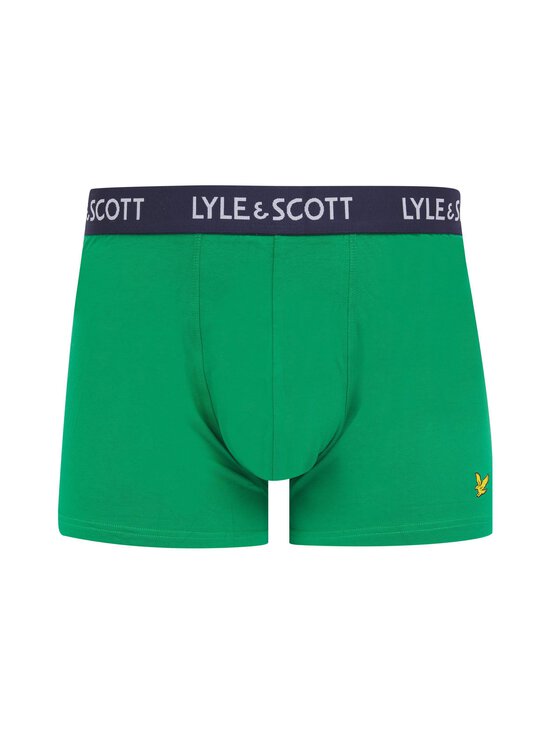 Lyle & Scott - Miller-bokserit 5-pack - PEACOAT- BRIGHT WHITE -ARONA - REAL TEAL - NAUTICAL BLUE | Stockmann - photo 3