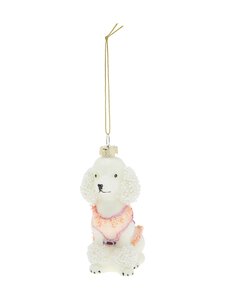 Casa Stockmann - Poodle Dog -kuusenkoriste 11 cm - WHITE Casa Stockmann - Poodle Dog -kuusenkoriste 11 cm - WHITE | Stockmann