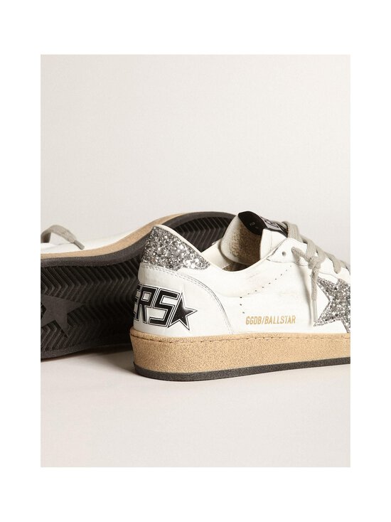 GOLDEN GOOSE - Ballstar-tennarit - 11325 WHITE/ SILVER | Stockmann - photo 4