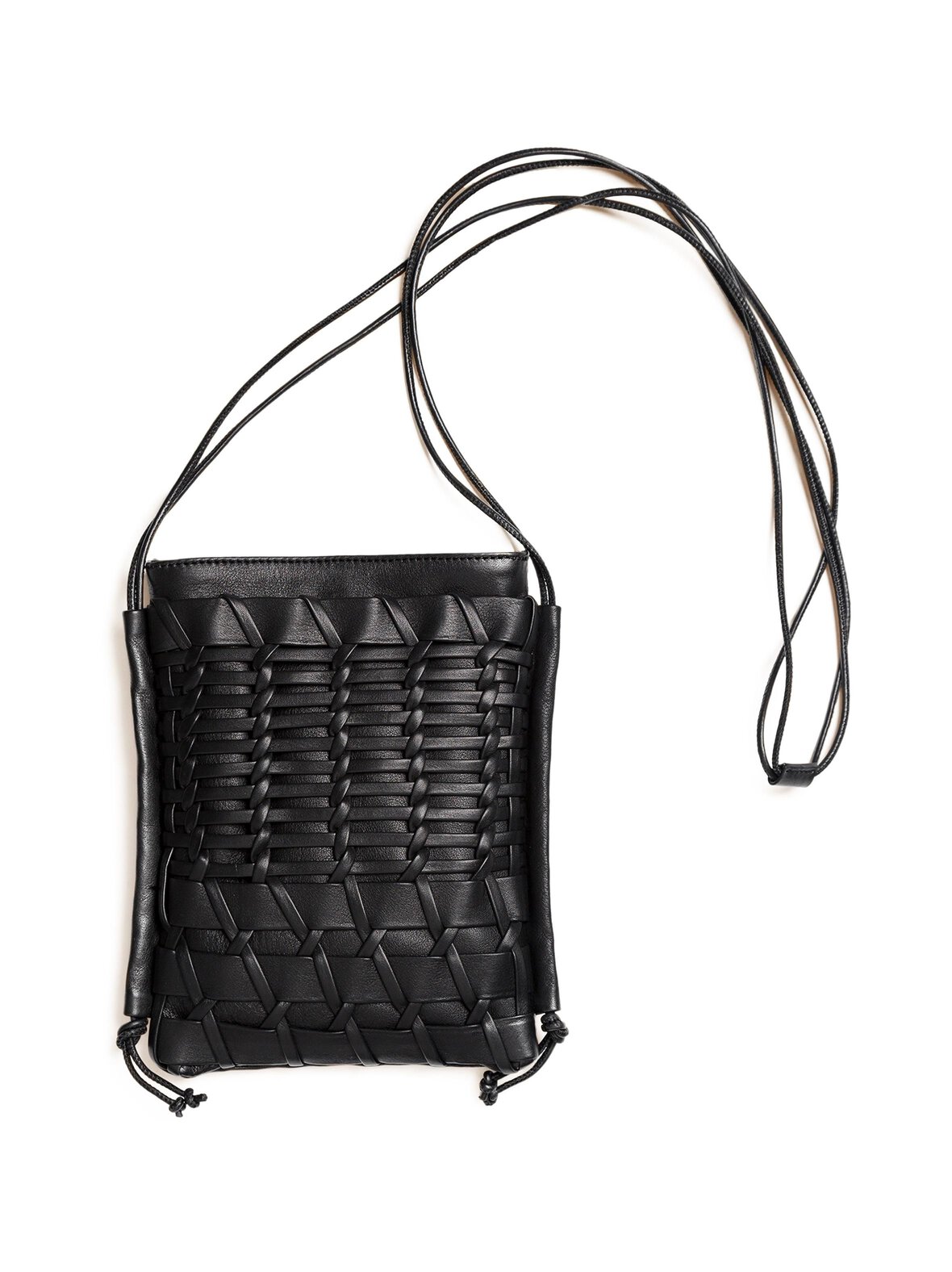 Trena Flat Square Crossbody -nahkalaukku