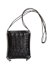 HEREU - Nahast kott Trena Flat Square Crossbody - BLACK HEREU - Nahast kott Trena Flat Square Crossbody - BLACK | Stockmann