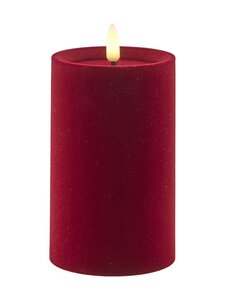 Sirius - Sille Velvet Cherry LED -pöytäkynttilä 12,5 cm - CHERRY | Stockmann