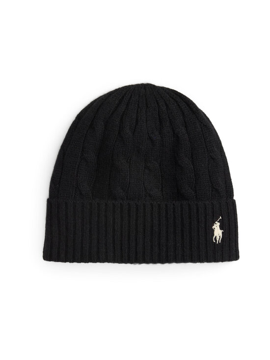 Polo Ralph Lauren - Palmikkoneulepipo - BLACK | Stockmann - photo 1