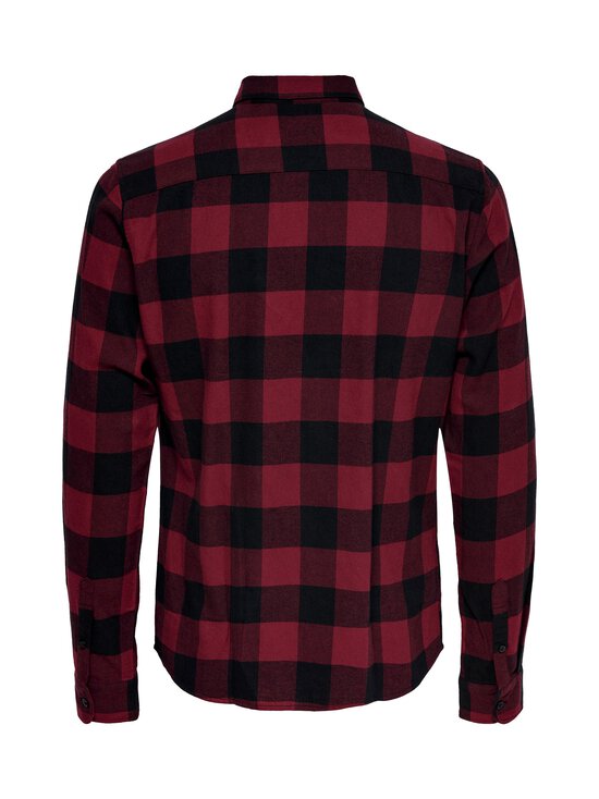 Only & Sons - Onsgudmund flanellsärk - CABERNET | Stockmann - photo 2