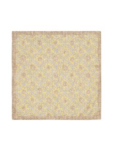 Stockholm Kravatt - Flower-silkkitaskuliina - 3 YELLOW | Stockmann