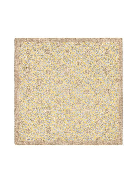 Stockholm Kravatt - Flower-silkkitaskuliina - 3 YELLOW | Stockmann - photo 1