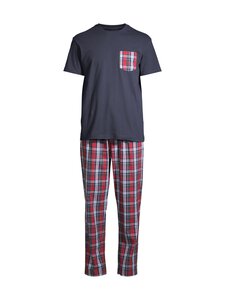 Cap Horn loungewear - Sam poplina pidžama - NAVY/ RED Cap Horn loungewear - Sam poplina pidžama - NAVY/ RED | Stockmann