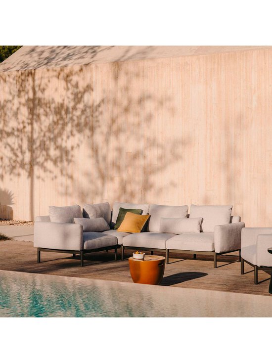 Kave Home - Sorells-ulkosohva - MUSTA,HARMAA | Stockmann - photo 6