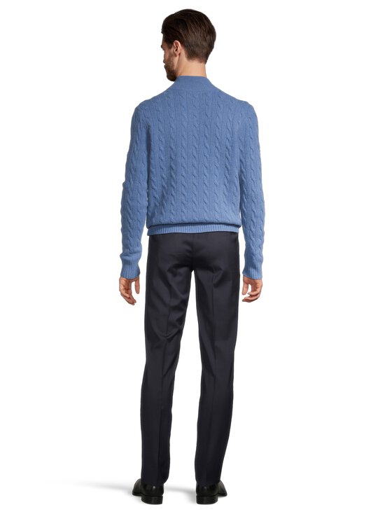 Polo Ralph Lauren - Villa-kašmiirisegust kampsun Cable Long Sleeve - 501 BLUE BORAGE HEATHER | Stockmann - photo 3