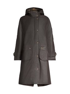 Barbour - Long Cannic- vahapinnoitettu ulkoilutakki - OLIVE/CLASSIC | Stockmann