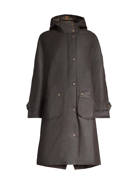 Barbour - Long Cannic- vahapinnoitettu ulkoilutakki - OLIVE/CLASSIC | Stockmann - photo 1