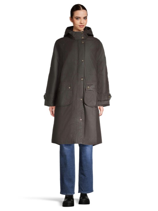 Barbour - Long Cannic- vahapinnoitettu ulkoilutakki - OLIVE/CLASSIC | Stockmann - photo 2