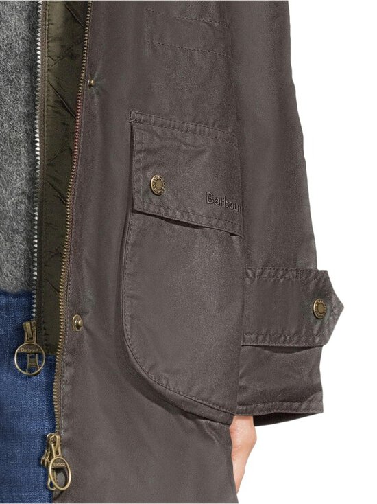 Barbour - Long Cannic- vahapinnoitettu ulkoilutakki - OLIVE/CLASSIC | Stockmann - photo 5