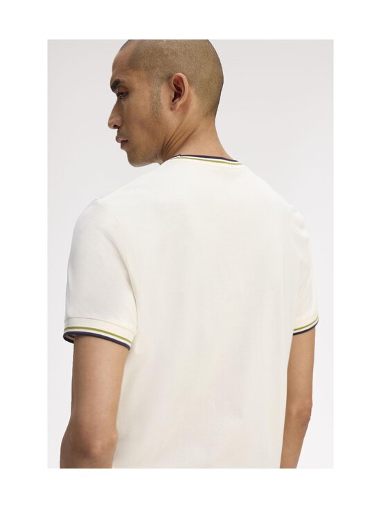 Fred Perry - Twin Tipped t-paita - 46A ECRU / TENNIS BALL YELLOW / ANCHOR GREY | Stockmann - photo 6