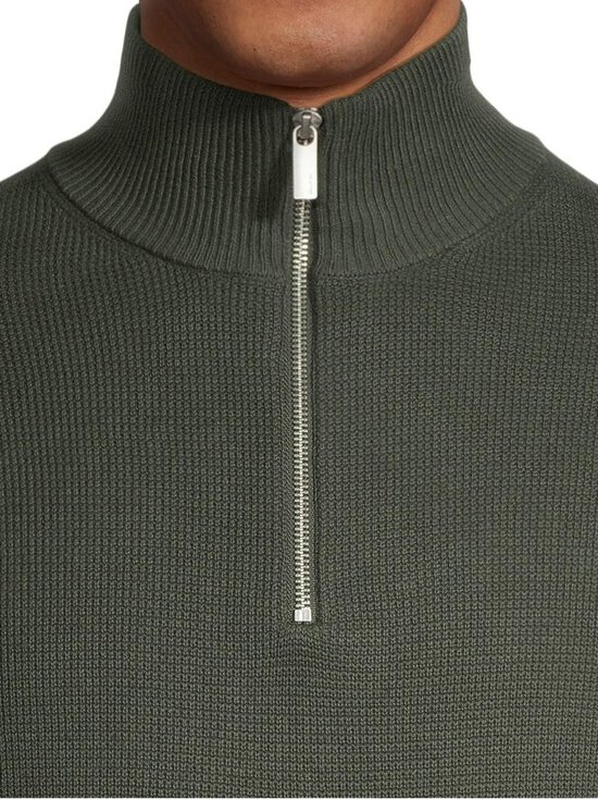 Selected - SlhDane Structure -puuvillaneule - DEEP FOREST | Stockmann - photo 4