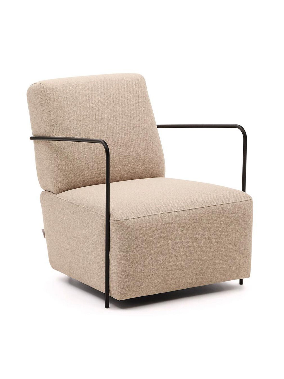 Gamer-nojatuoli austin-kangas beige / musta