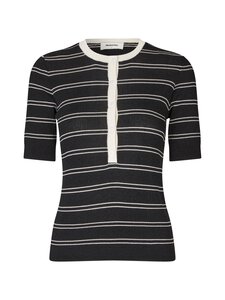 Modström - Pacificomd Polo krekls - 12037 BLACK STRIPE | Stockmann