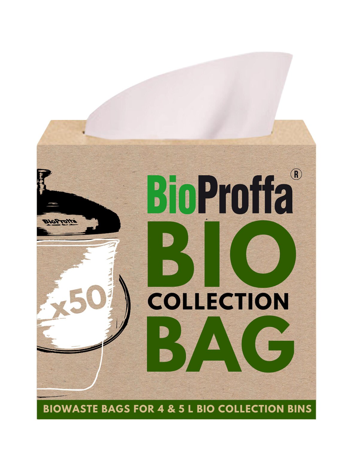 BioProffa Bio -pussit 4l / 5l