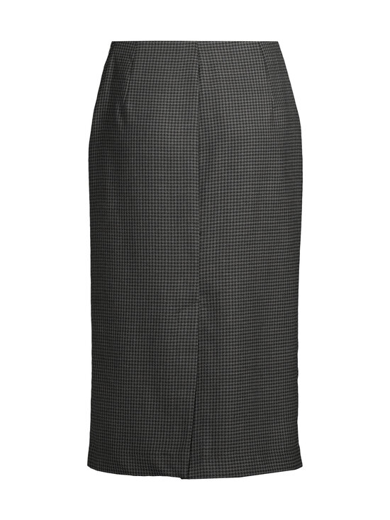 GANT - Midi Checked Wool zīmuļsvārki - 90 CHARCOAL MELANGE | Stockmann - photo 2