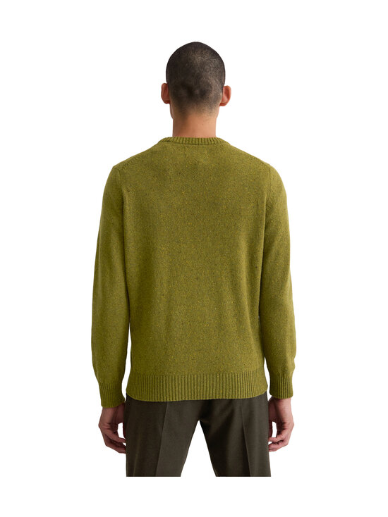 Marc O'Polo - Crew Neck tweed -neule - 426 GREEN MUSTARD | Stockmann - photo 2