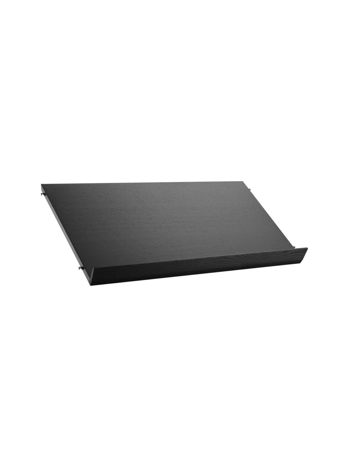String system -lehtihylly musta saarni l 78 cm