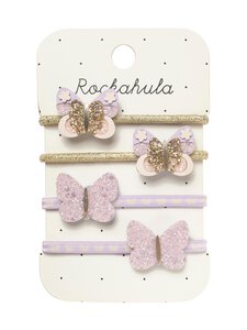 Rockahula - Fairytale Butterfly -hiuslenkit 4-pack - LILAC | Stockmann