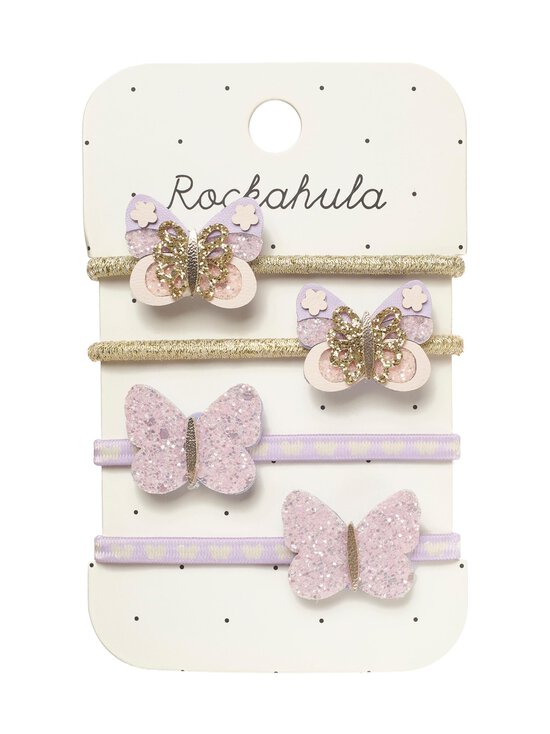 Rockahula - Fairytale Butterfly -hiuslenkit 4-pack - LILAC | Stockmann - photo 1