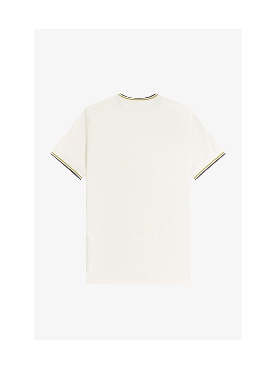 Fred Perry - Twin Tipped t-paita - 46A ECRU / TENNIS BALL YELLOW / ANCHOR GREY | Stockmann - photo 2