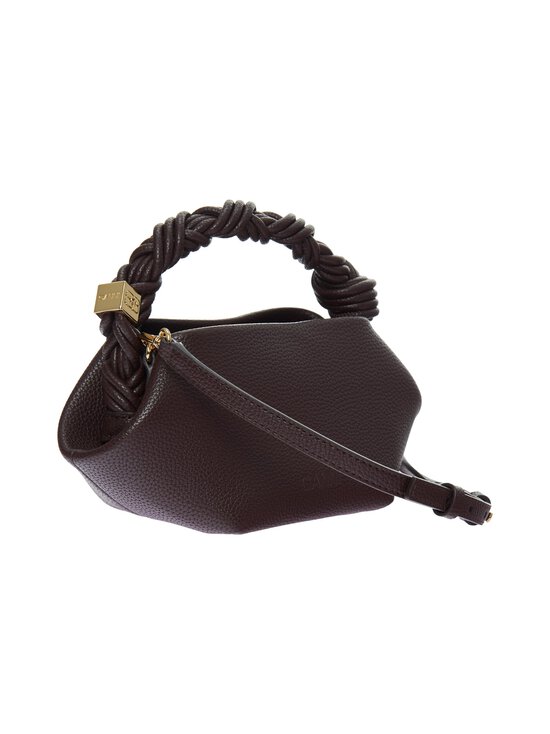 Ganni - Bou Bag Mini Grained -laukku - 979 CHICORY COFFEE | Stockmann - photo 2