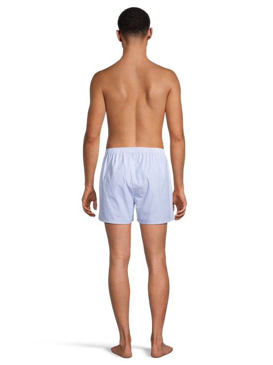 Cap Horn loungewear - Bredas bokseršorti 3-gab. - COMBO 2 LT.BLUE STRIPE, MID BLUE CHAMBRAY, BLUE CHECK | Stockmann - photo 4