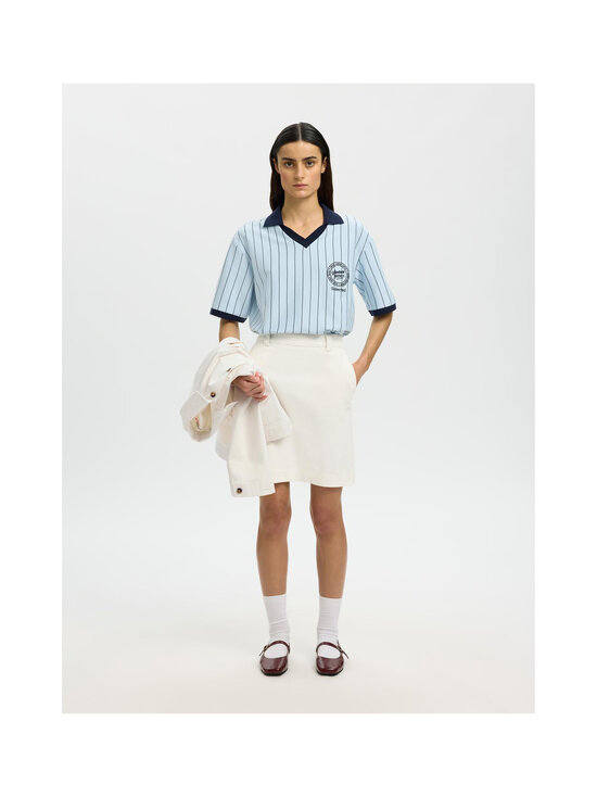 Selected - SlfHotel Amour Mid Waist -hame - EGRET | Stockmann - photo 3