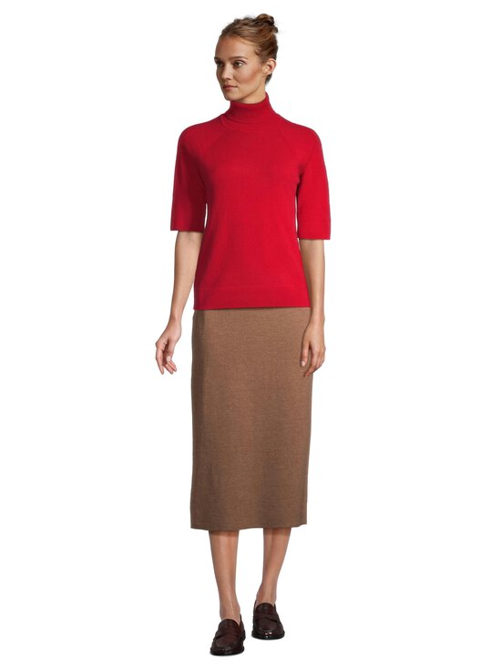 ESSENTIALS by Stockmann - Natalia Cashmere- lyhythihainen neule - RED - POSTBOX MC-27021 - photo 2 ESSENTIALS by Stockmann - Natalia Cashmere- lyhythihainen neule - RED - POSTBOX MC-27021 | Stockmann - photo 2