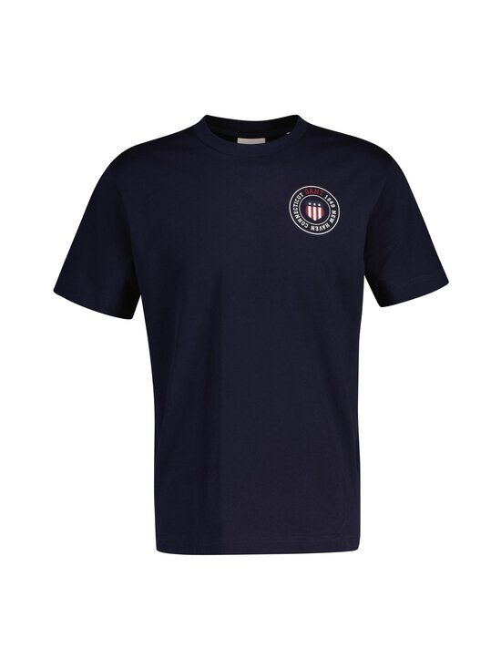 GANT - Graphic t-paita - 433 EVENING BLUE | Stockmann - photo 1