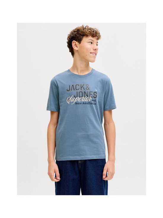 JACK & JONES junior - JjElogo O-neck t-paita - BLUE MIRAGE | Stockmann - photo 2