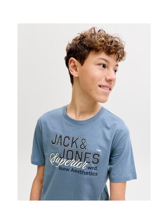 JACK & JONES junior - JjElogo O-neck t-paita - BLUE MIRAGE | Stockmann - photo 5