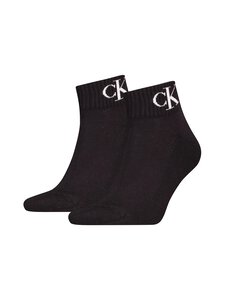Calvin Klein - CKJ Monogram -sukat 2-pack - 001 BLACK Calvin Klein - CKJ Monogram -sukat 2-pack - 001 BLACK | Stockmann