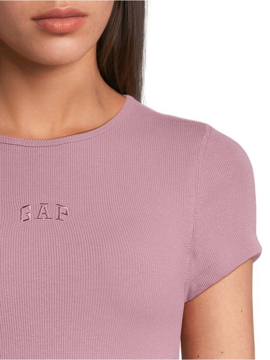 GAP - French Mod Logo t-paita - WISPY MAUVE V2 | Stockmann - photo 4