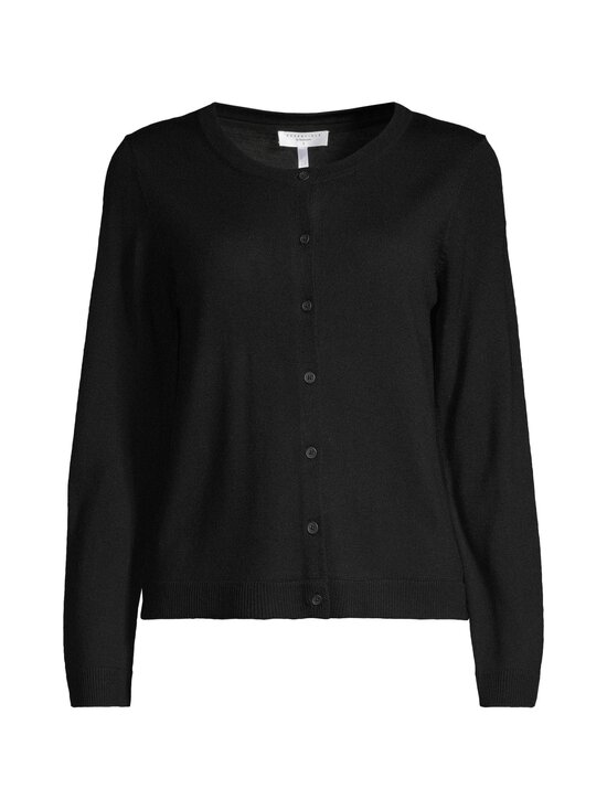 ESSENTIALS by Stockmann - Amelia-merinoneuletakki - BLACK 99070 | Stockmann - photo 1