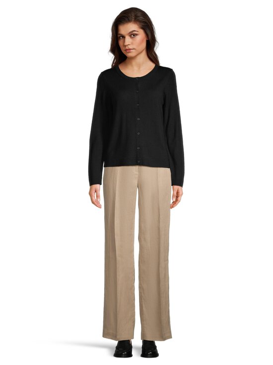 ESSENTIALS by Stockmann - Amelia-merinoneuletakki - BLACK 99070 | Stockmann - photo 2