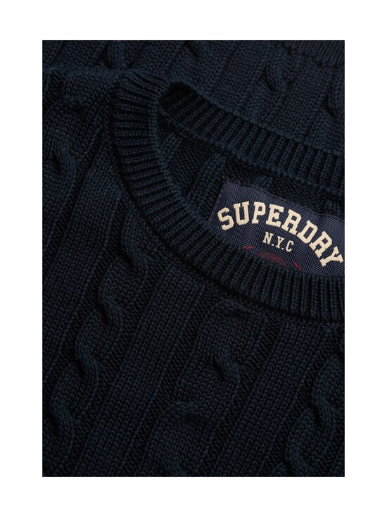Superdry - Essentials-palmikkoneule - 98T ECLIPSE NAVY | Stockmann - photo 4