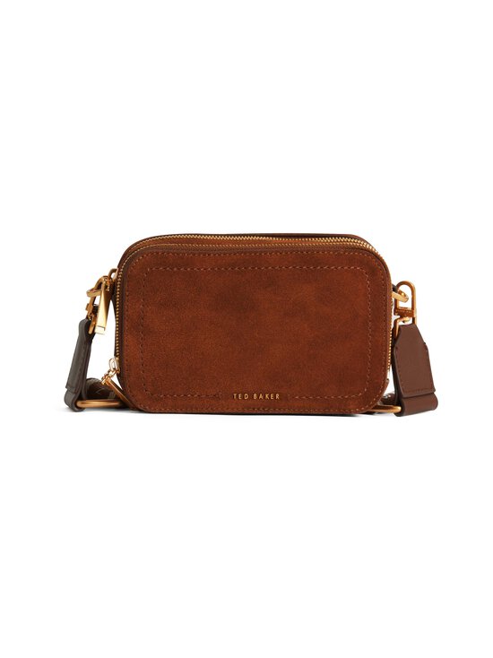 Ted Baker London - Shayann Webbing Crossbody Camera Bag -mokkanahkalaukku - BROWN | Stockmann - photo 1