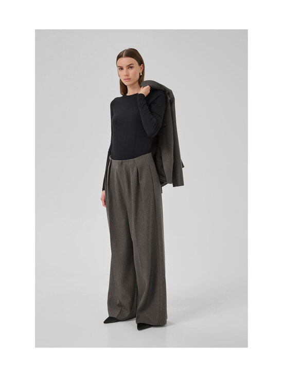 MY ESSENTIAL WARDROBE - Püksid SpaceMW High Wide - 170 DARK SHADOW | Stockmann - photo 8