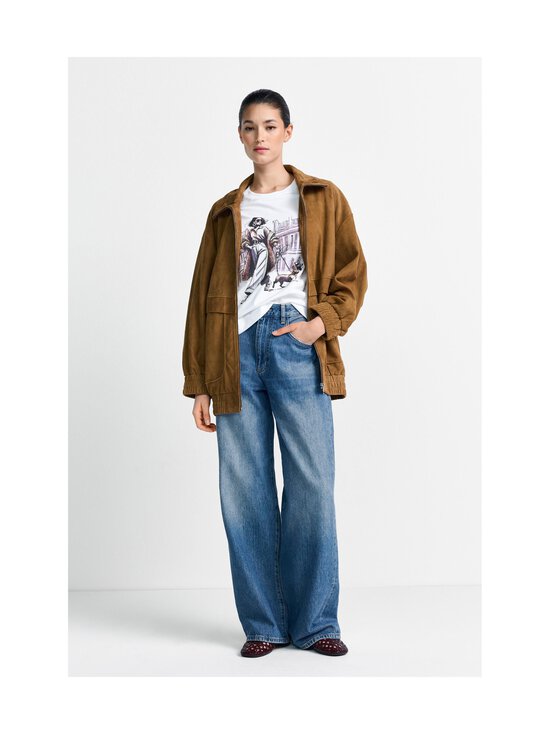 rich & royal - Easy Fit Woman And Dog t-paita - WHITE | Stockmann - photo 2