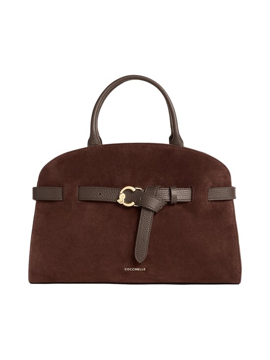 Coccinelle - Sabine Suede Top Handle ādas soma - W20 BRUNETTE/BRUNET - photo 1 Coccinelle - Sabine Suede Top Handle ādas soma - W20 BRUNETTE/BRUNET | Stockmann - photo 1