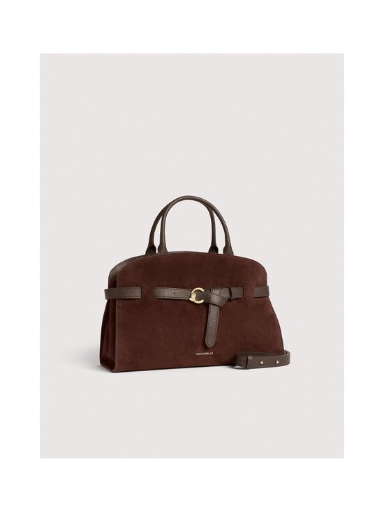 Coccinelle - Sabine Suede Top Handle ādas soma - W20 BRUNETTE/BRUNET - photo 2 Coccinelle - Sabine Suede Top Handle ādas soma - W20 BRUNETTE/BRUNET | Stockmann - photo 2