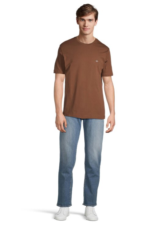 GANT - Reg Shield t-paita - 229 MAHOGANY BROWN | Stockmann - photo 2