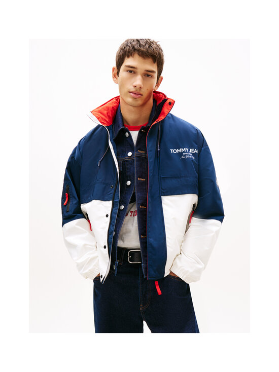 Tommy Jeans - Colorblock-tuulitakki - C1G DARK NIGHT NAVY / MULTI | Stockmann - photo 7