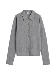 TOTEME - Kashmirneuletakki - GREY MELANGE 074 TOTEME - Kashmirneuletakki - GREY MELANGE 074 | Stockmann