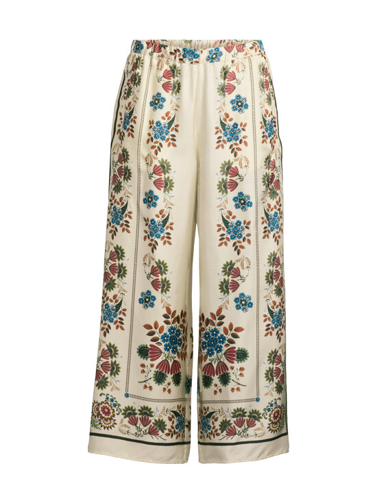 Max Mara Weekend - Wkdsnack Long -silkkihousut - 001 IVORY | Stockmann - photo 1