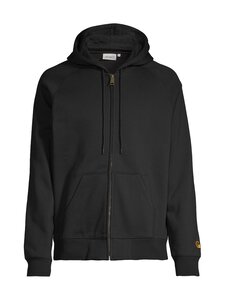 Carhartt WIP - Hooded Chase jaka ar kapuci - 00FXX BLACK / GOLD | Stockmann